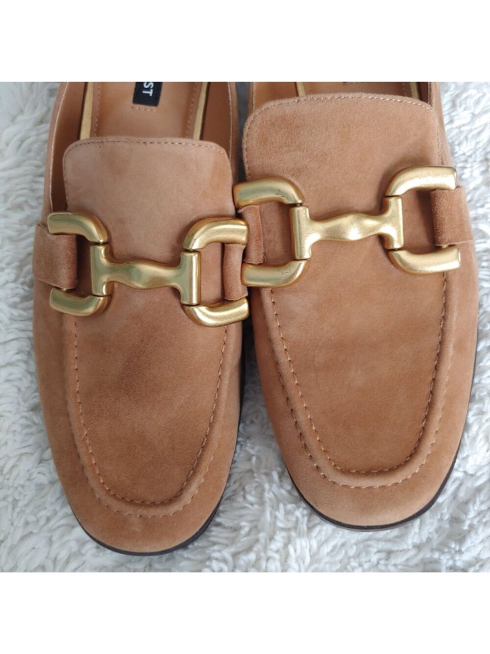 Nine West Lilma Loafer Horsebit Preppy Old Money Staple Suede Office Shoe 11 - Picture 11 of 14